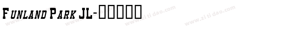 Funland Park JL字体转换
